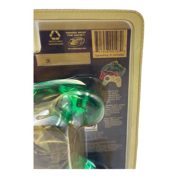 InterAct PlayStation 1 PS1 GamePad Wired Controller -  Green - New - Picture 3 of 3